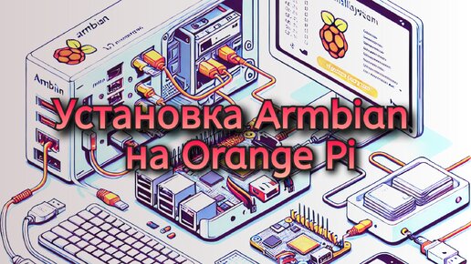 Установка операционной системы Armbian на микрокомпьютер Orange Pi