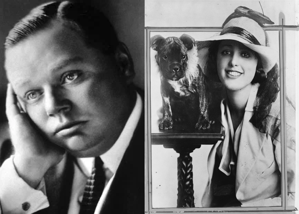 Фатти Арбакл и Вирджиния Рапп