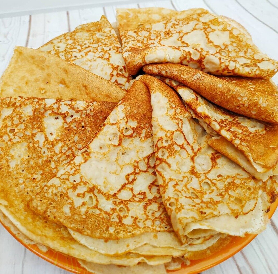 Блины на молоке 