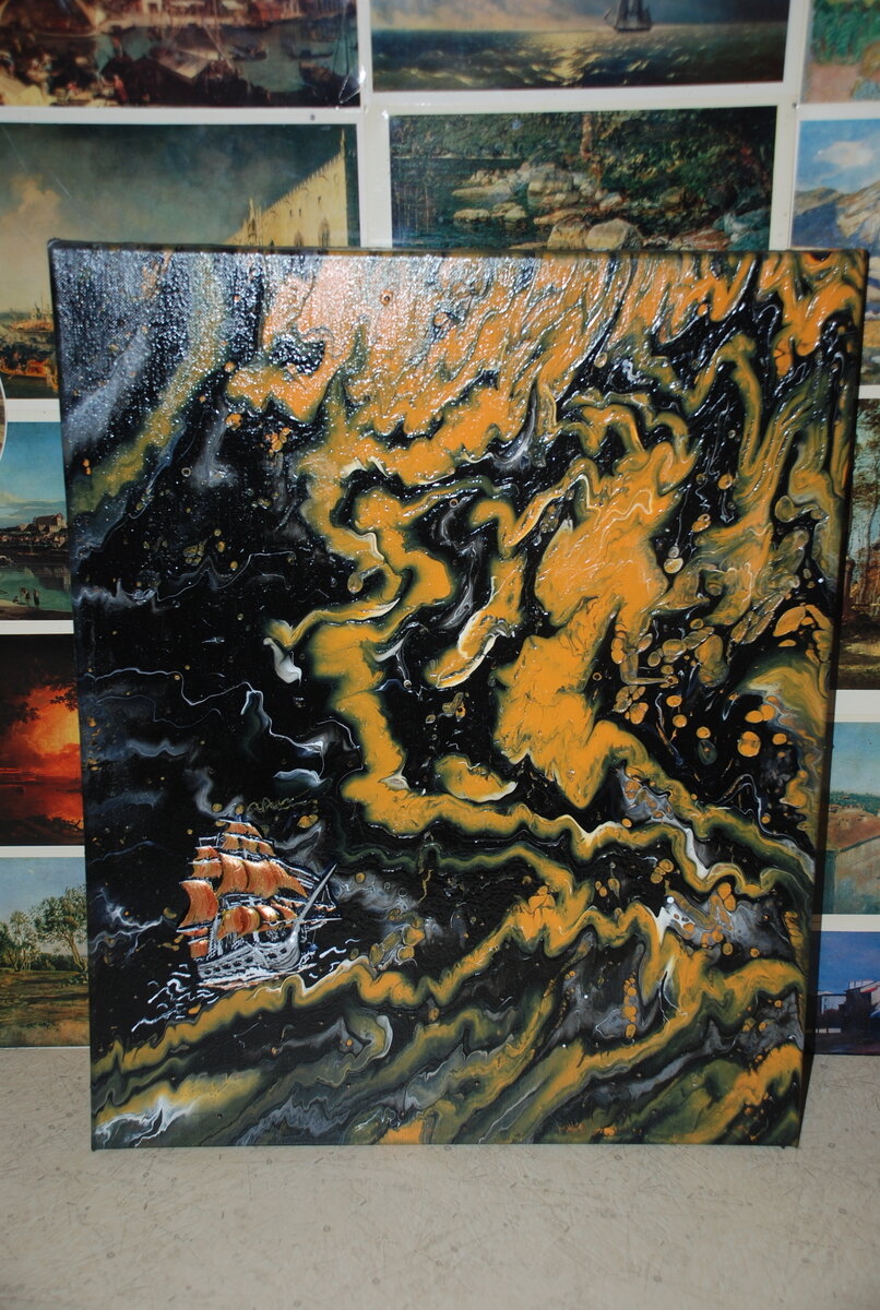 Увы, ячейки образовались не по всей поверхности