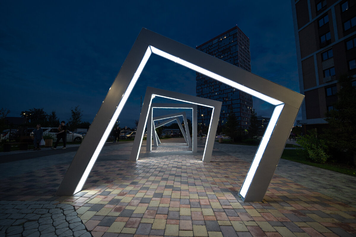 Световые арки от компании Декоис в г. Новосибирск