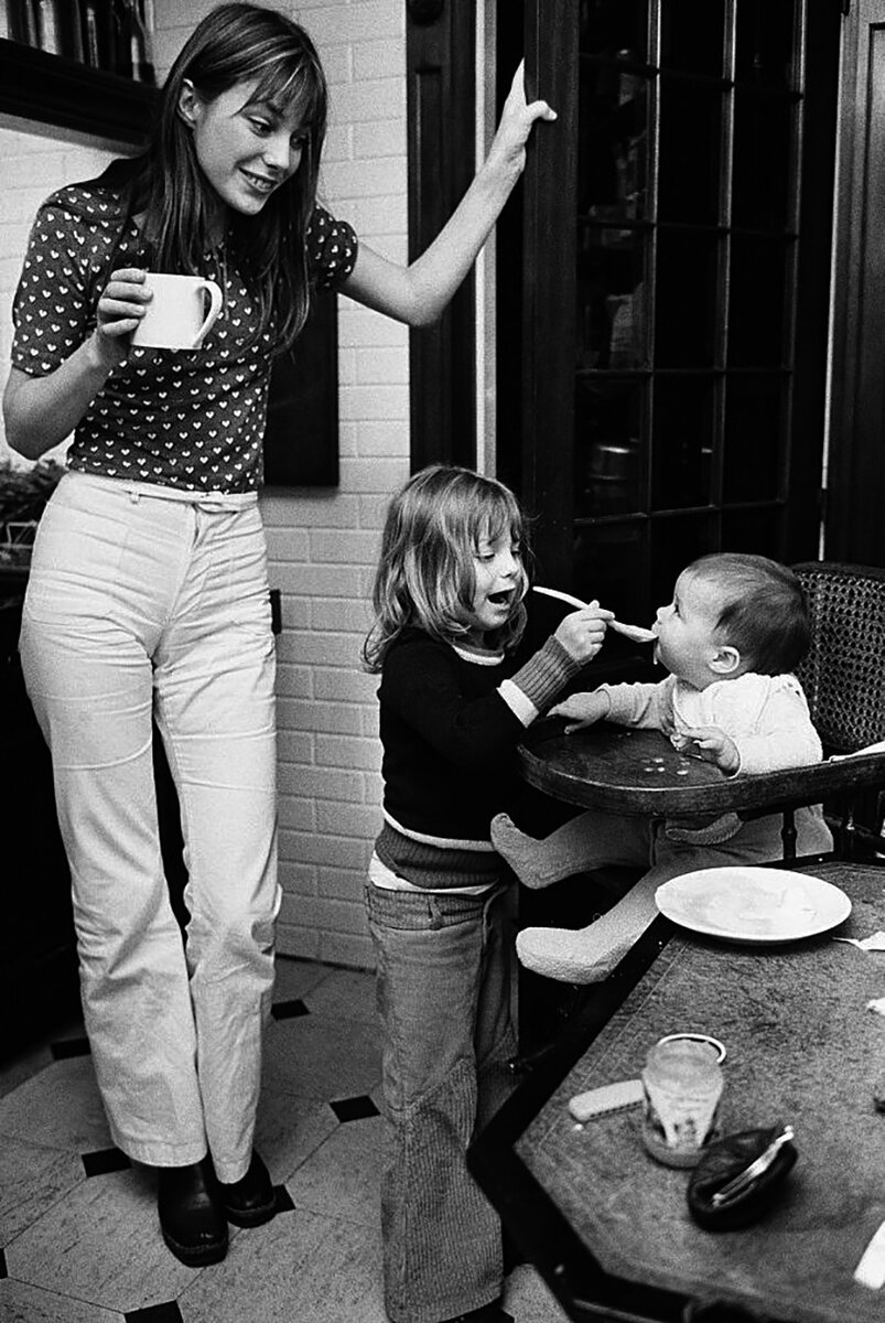 Джейн Биркин и её дети