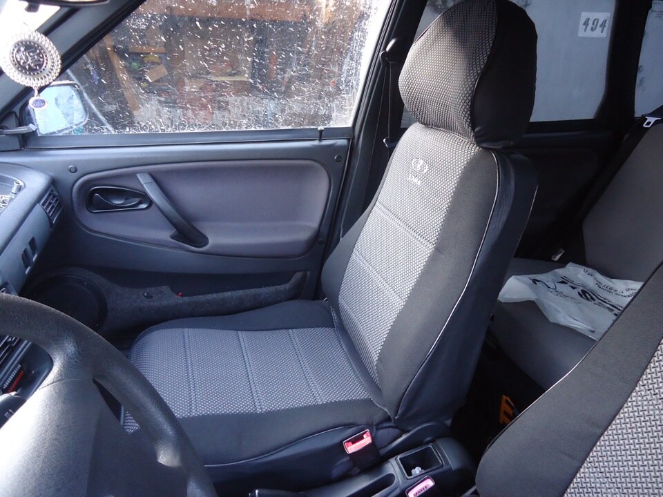 Тканевые чехлы на 2114.