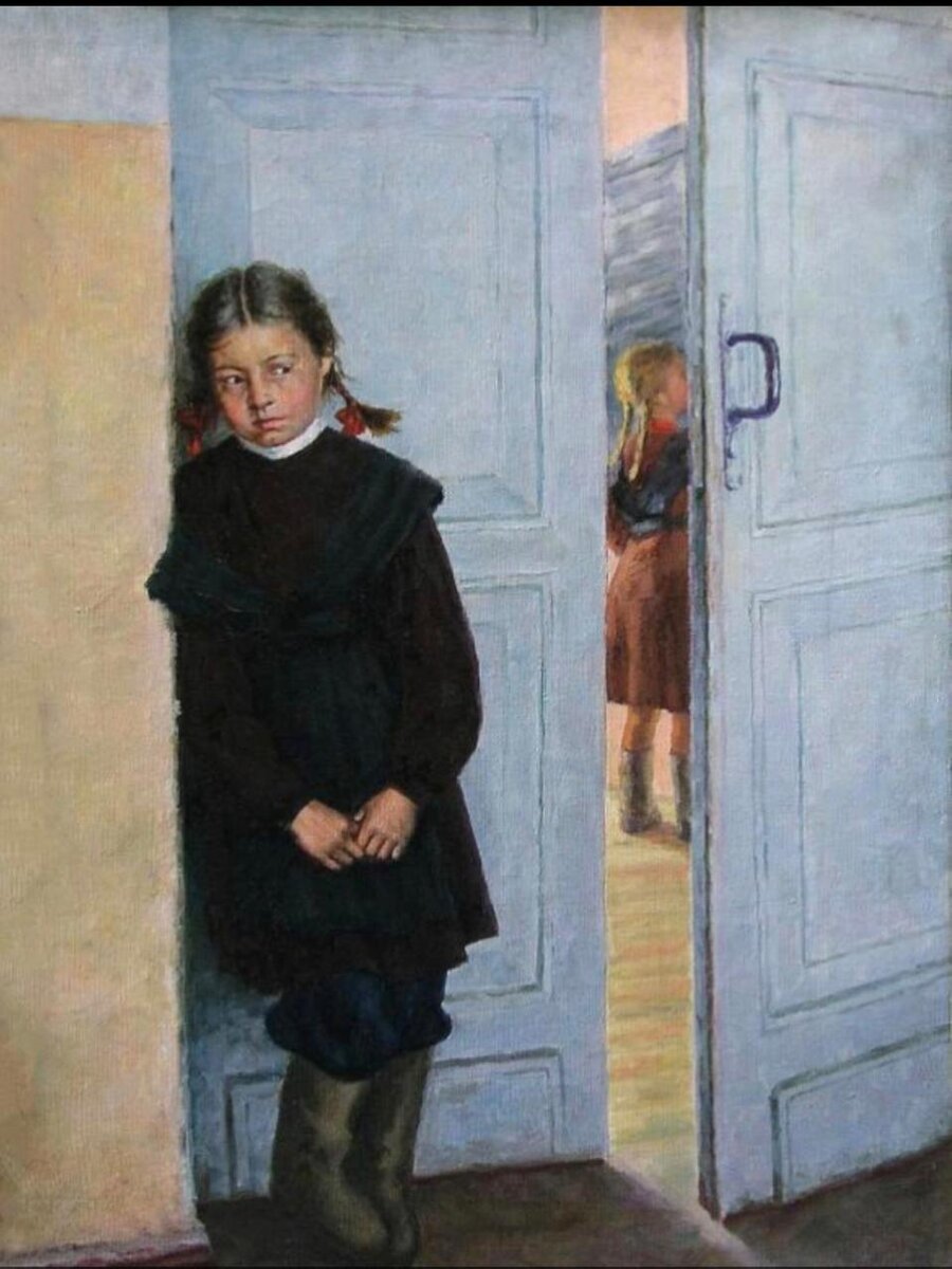 Дмитрий Ходырев. «Провинилась». 1952 