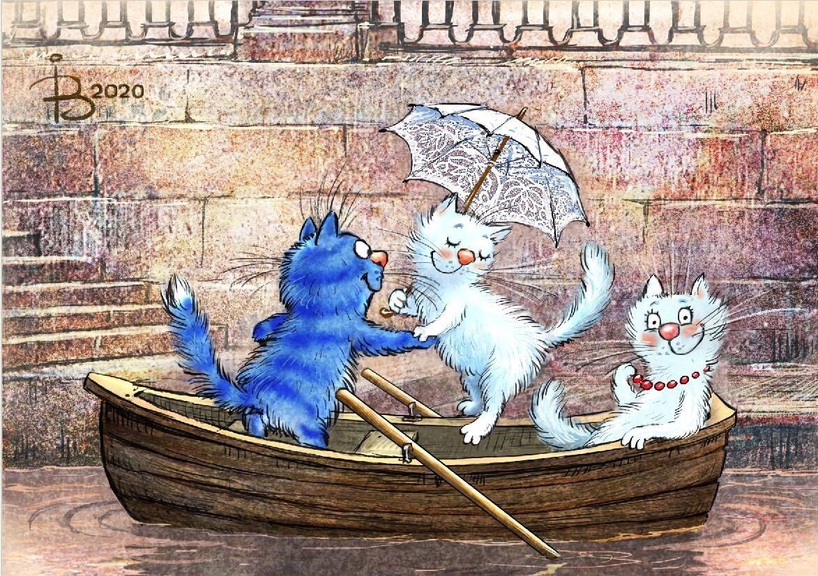 очаровательные коты Рины Зенюк