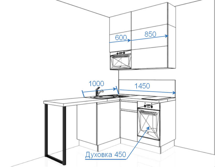 В Леруа увидела лучшую кухню для студии, взяла из нее для клиентов 5 ...