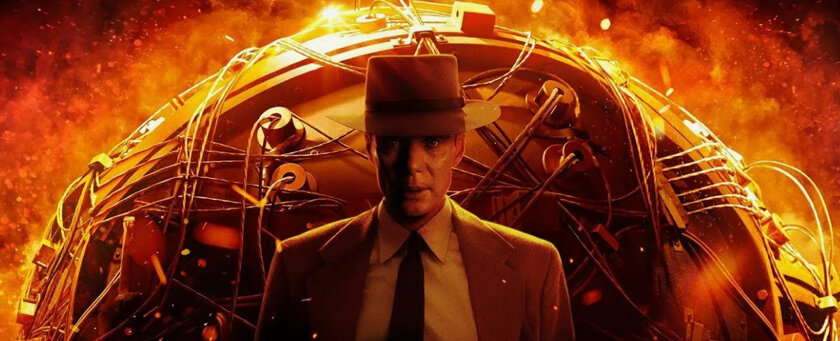 «Оппенгеймер» (Oppenheimer): художественный фильм, 3 часа 00 минут. Производство Universal Studios, 2023 г.