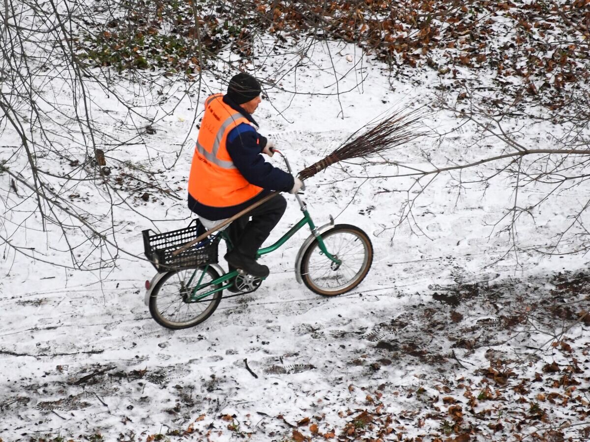    Снег в Москве© РИА Новости / Кирилл Каллиников