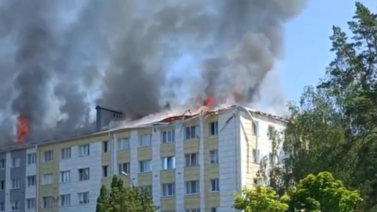 После массированной атаки ВСУ города Шебекино, июнь 2023 год... Сейчас март  2024 года, а обстрелы также продолжаются...