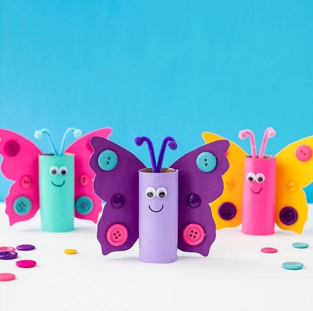    Из рулончиков   
Источник: «The best ideas for kids»