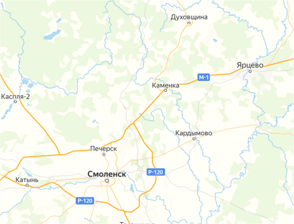 Смоленск - Духовщина - Ярцево. Фото из открытых источников Яндекс.Картинки