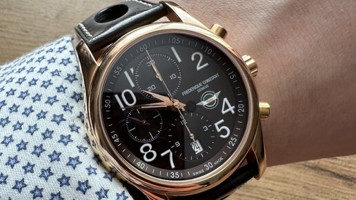 Элегантный гонщик. Обзор Frederique constant Healey chrono