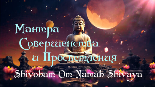 Мантра Шивы Shivoham Om Namah Shivaya ॐ Очищает ум, дарует Просветление, Благословение и помогает постичь свою божественную природу