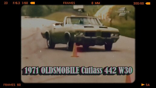 1971 OLDSMOBILE Cutlass 442 W30 - Оригинальный мини-обзор (Телешоу Car&Track на русском языке)