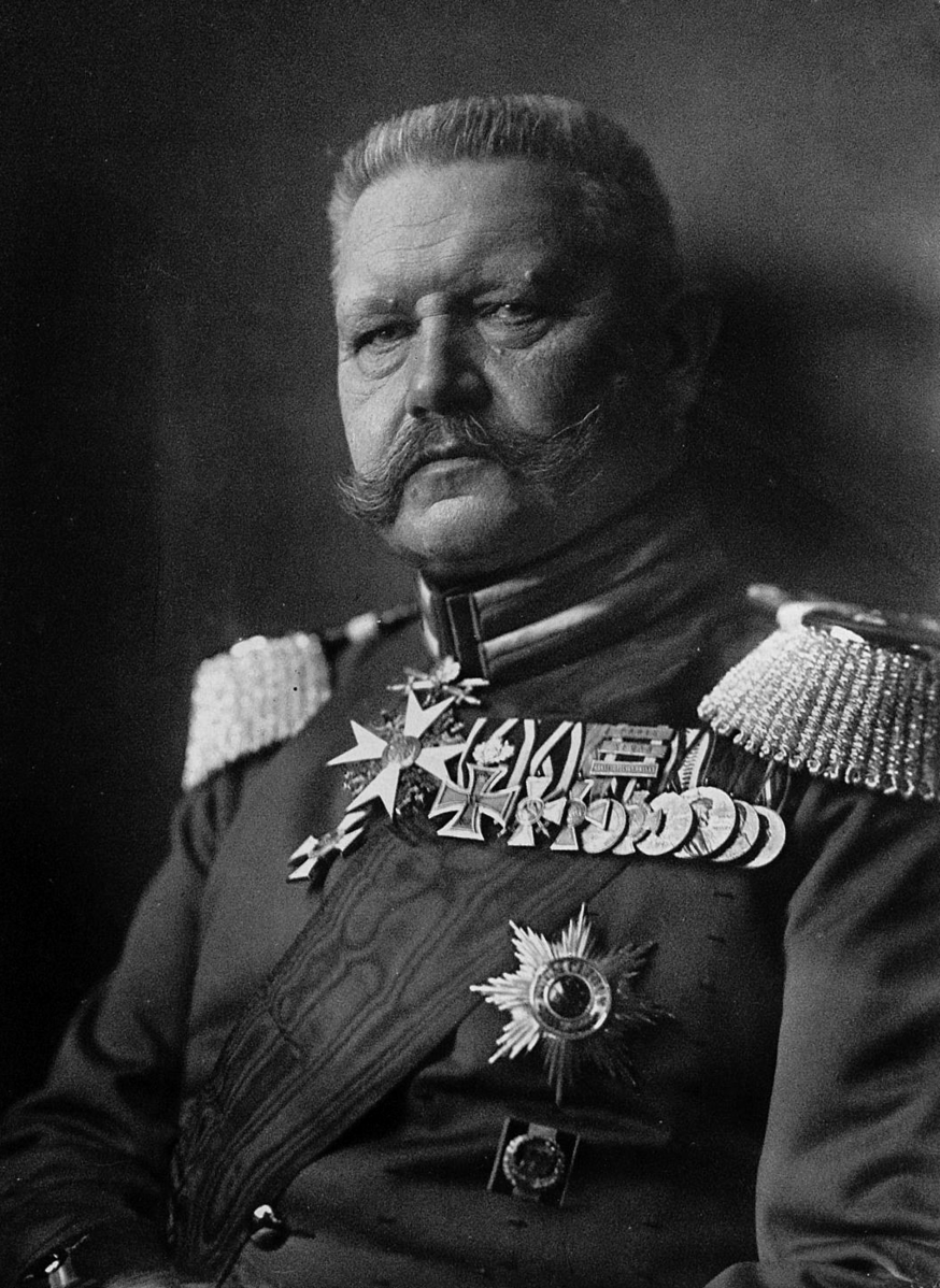 Пауль фон Гинденбург. Источник: Яндекс картинки 