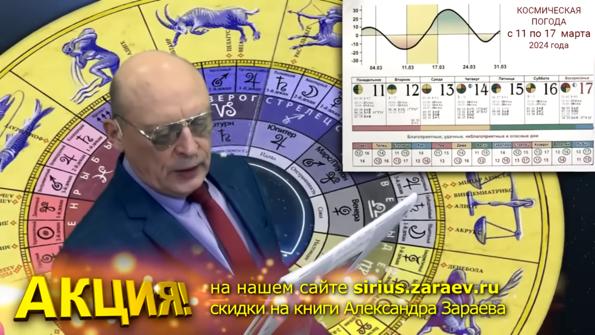 Зараев про март: с 15 числа - гармоничная зона Что нас ждет в будущем Дзен