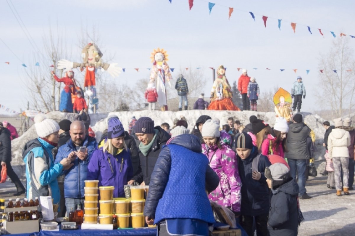    «Взятие снежного городка» в Сухобузимском посетили более 10 тысяч человек