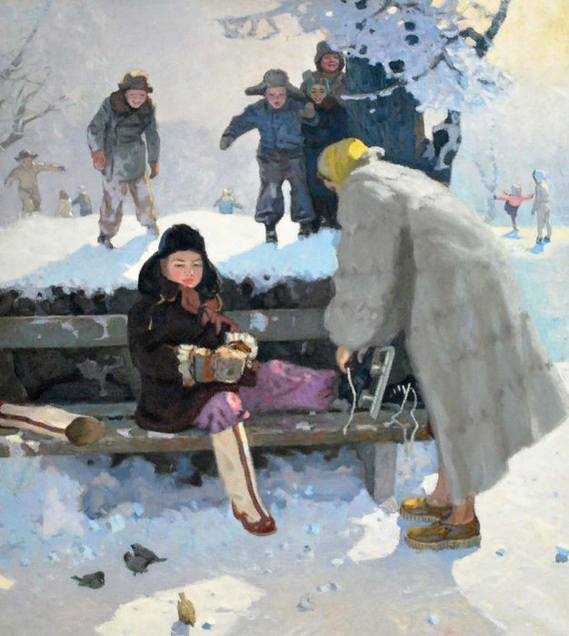 А. Торопин. Маменькин сынок (1955 г.). Изображение из открытых источников