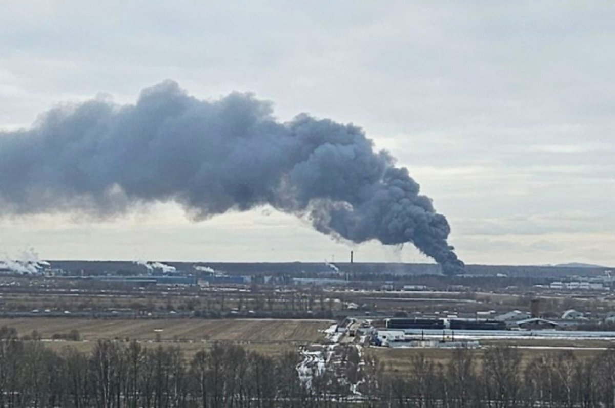    Стала известна предварительная причина мощного пожара на Волхонском шоссе