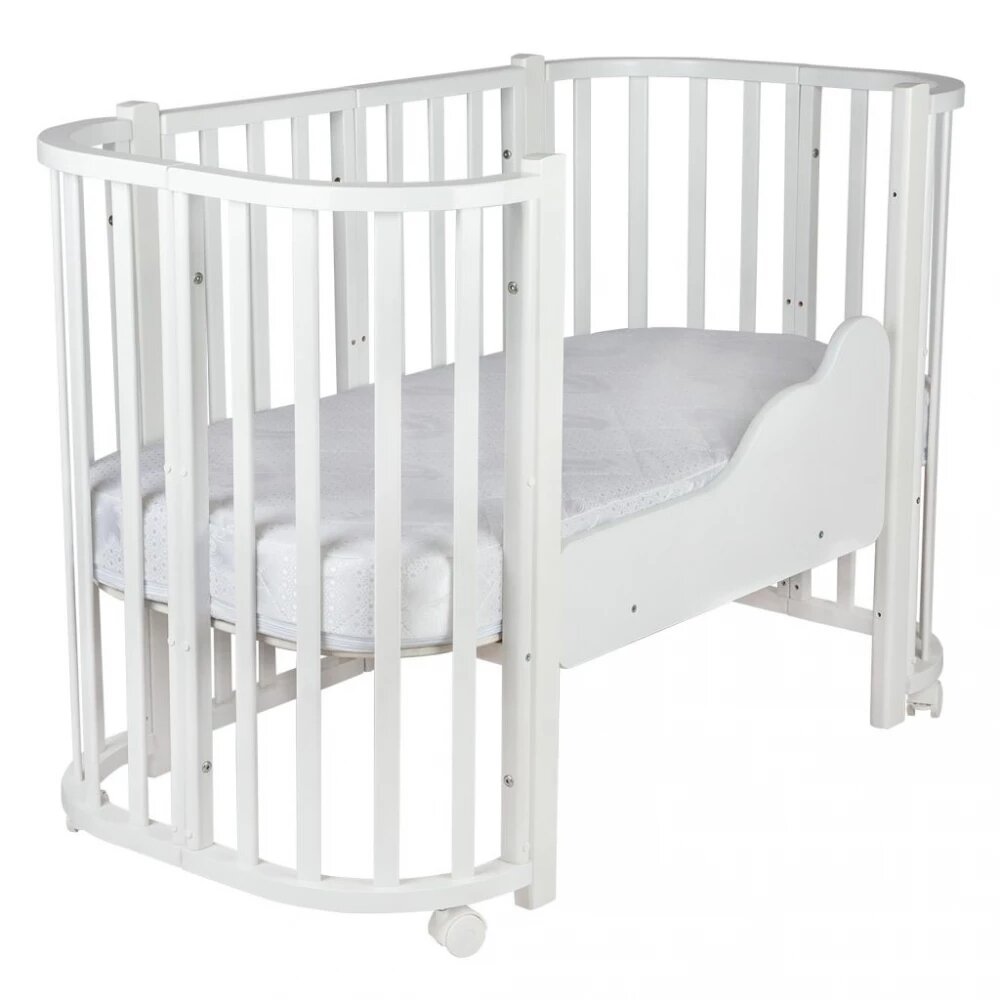 Детская кровать-трансформер Indigo Baby Lux, Белый