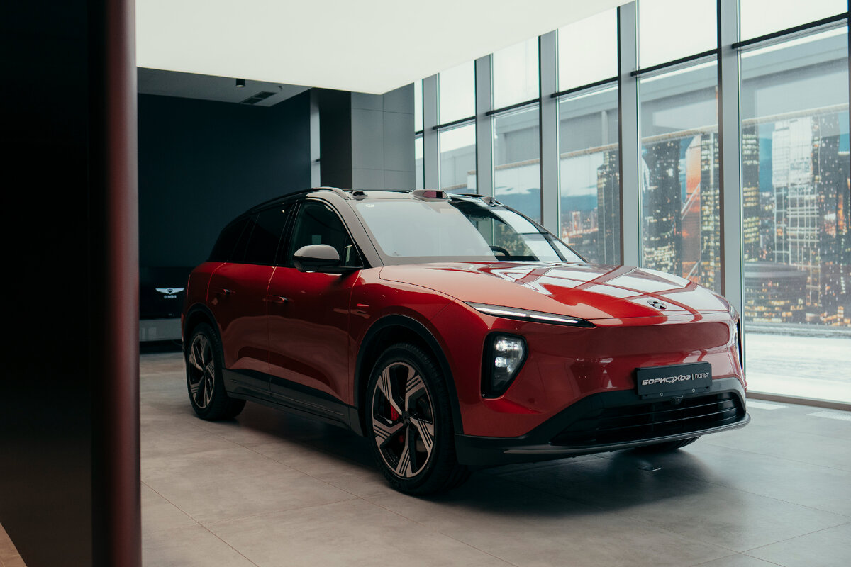 NIO ES6. Экстерьер, интерьер