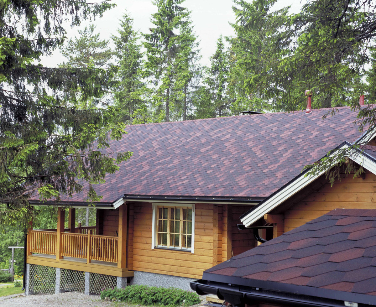 Мягкая кровля для деревянного дома