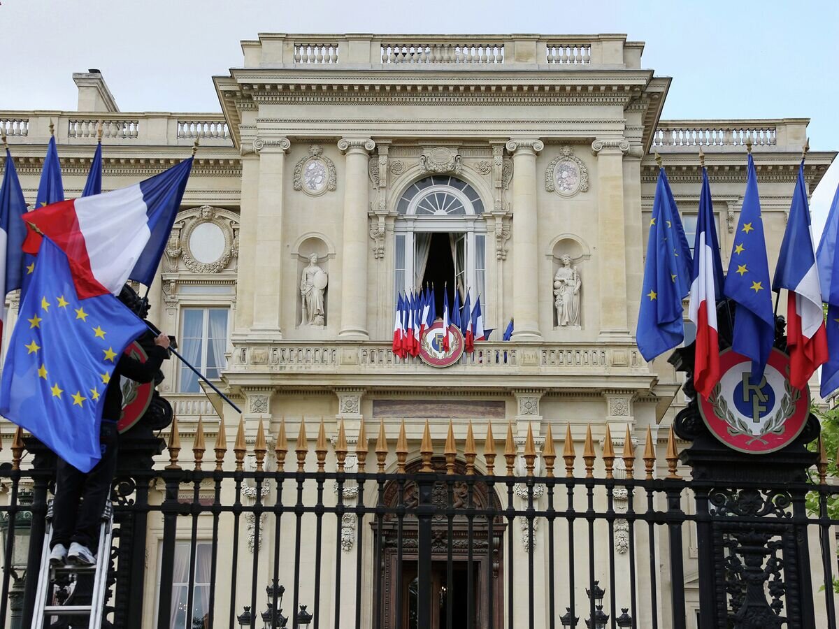   *Здание Министерства иностранных дел Франции в Париже© AFP / Ludovic Marin