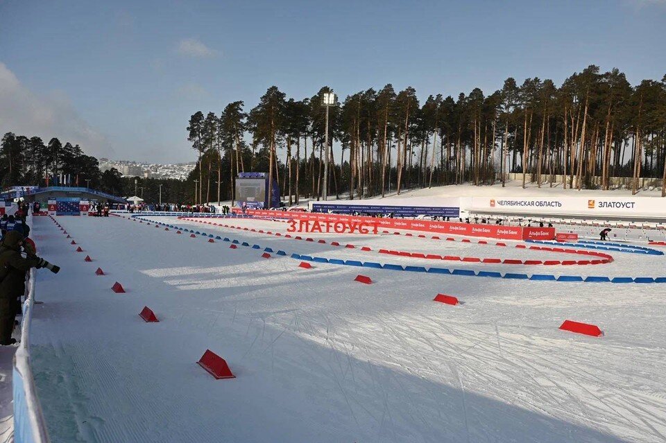    Лыжно-биатлонный комплекс имени Олимпийской чемпионки, пятикратной чемпионки мира Светланы Ишмуратовой принял первые крупные старты. Фото: пресс-служба губернатора Челябинской области