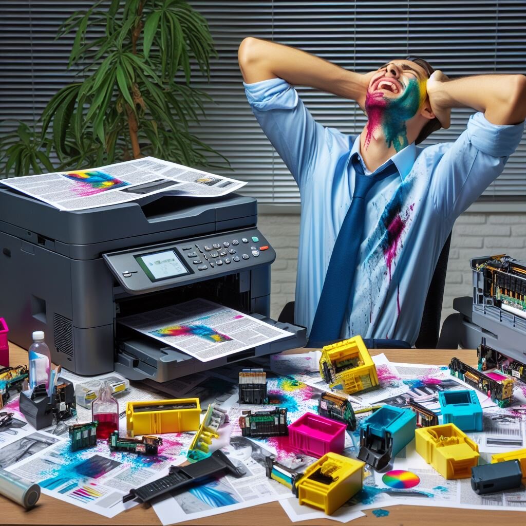 почему принтер hp не видит новый картридж