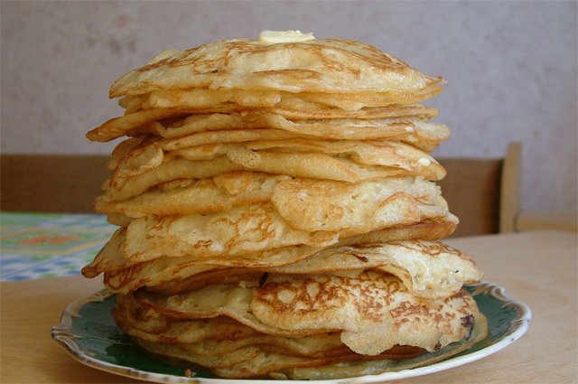    Как снизить калорийность блинов?