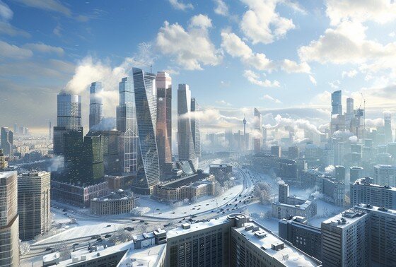    Небоскребы Москвы