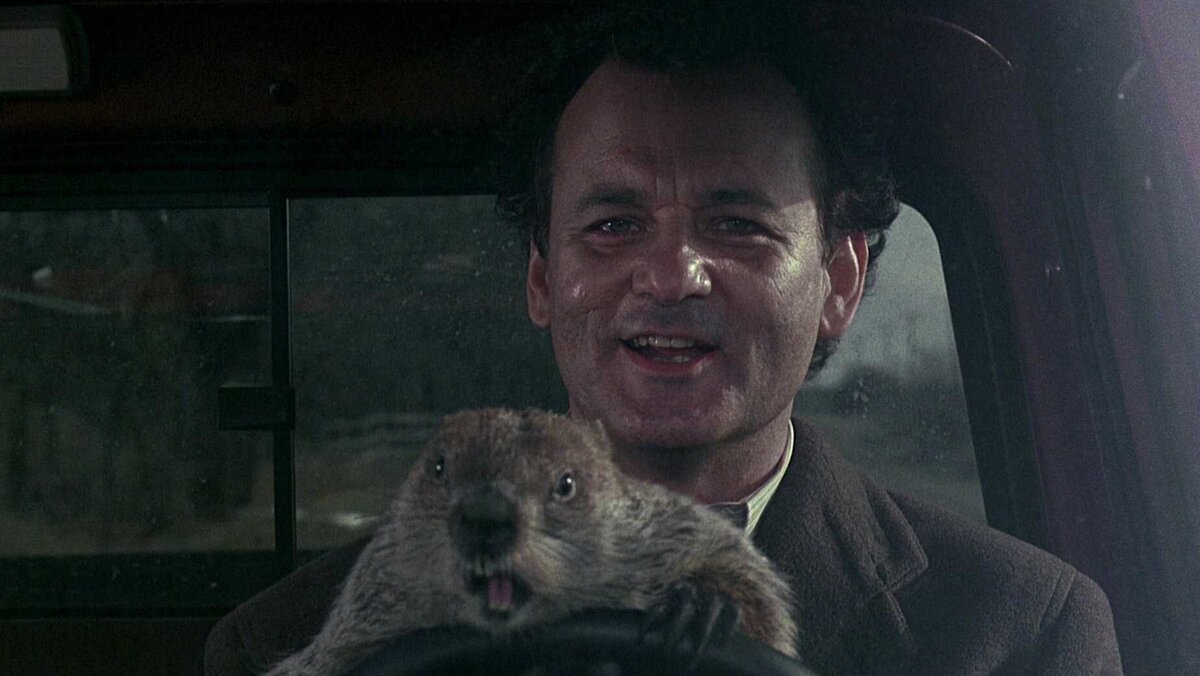 Сцена из фильма «День Сурка».