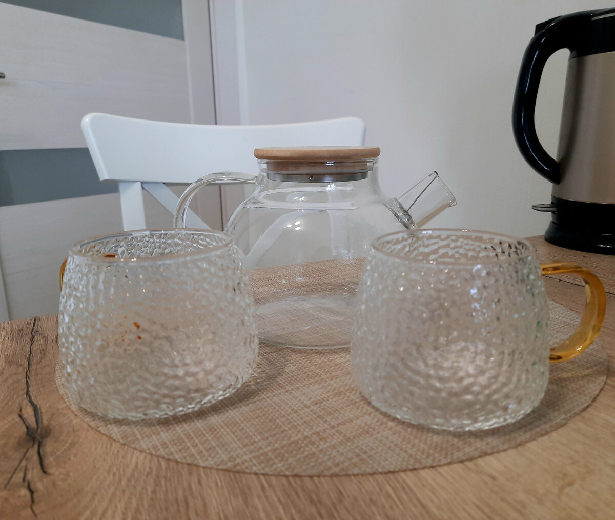 Мой новый чайничек с кружками 