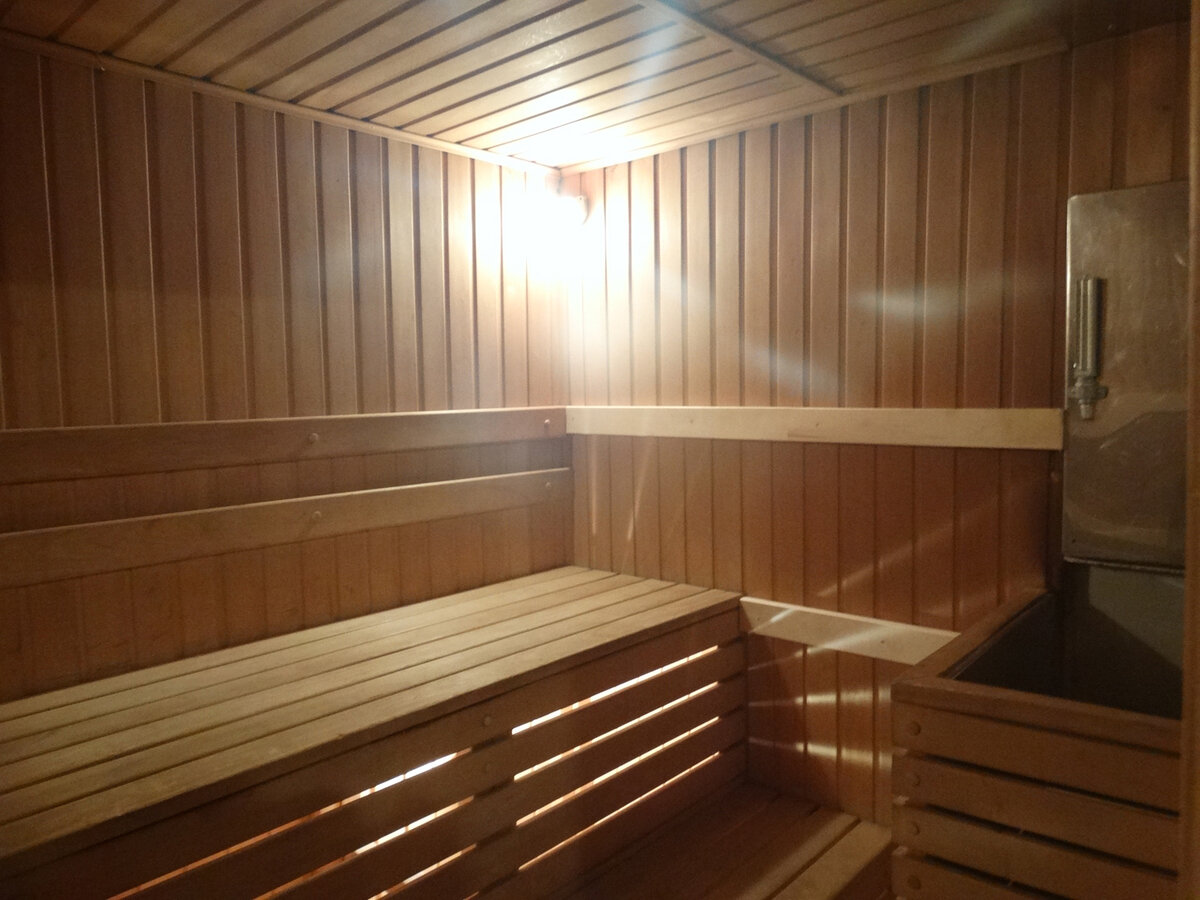 Сауна.