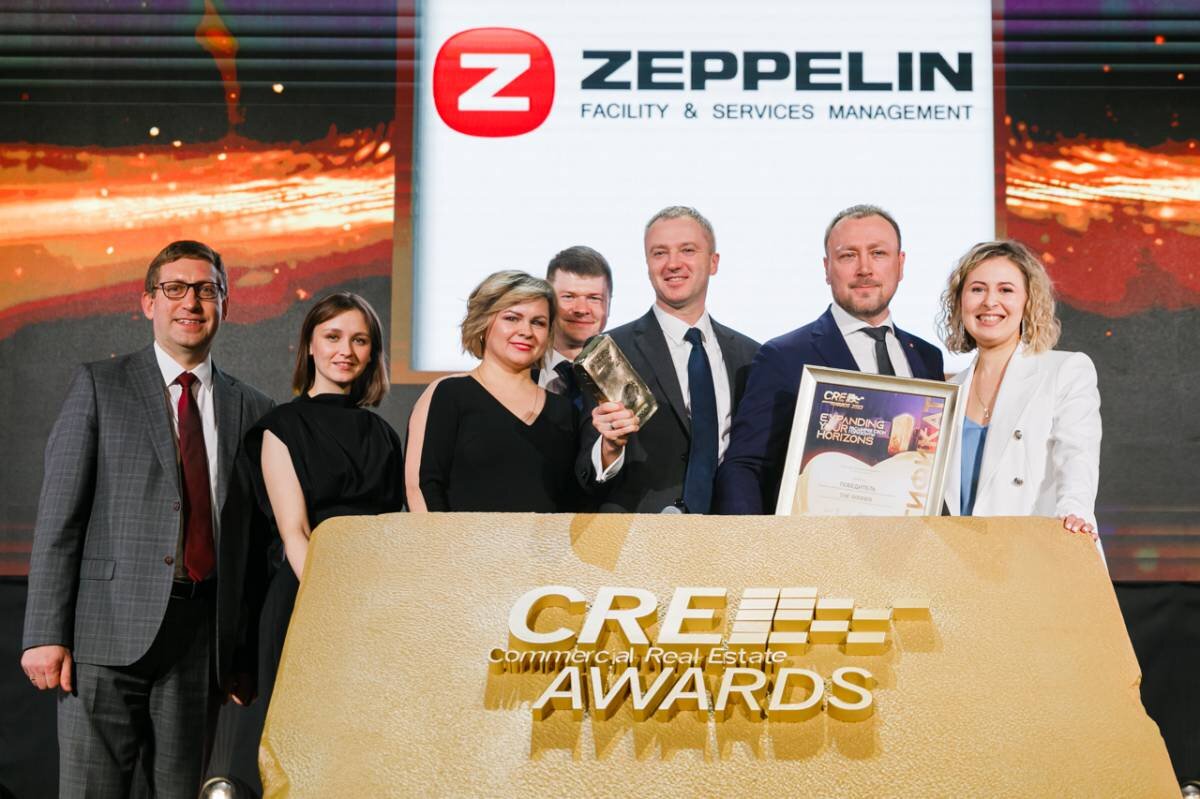По итогам первого тура профессиональной Премии CRE Moscow Awards 2024 Управляющая компания Zeppelin вышла в финал и стала номинантом в категории «Управляющая компания года. Facility Management»!