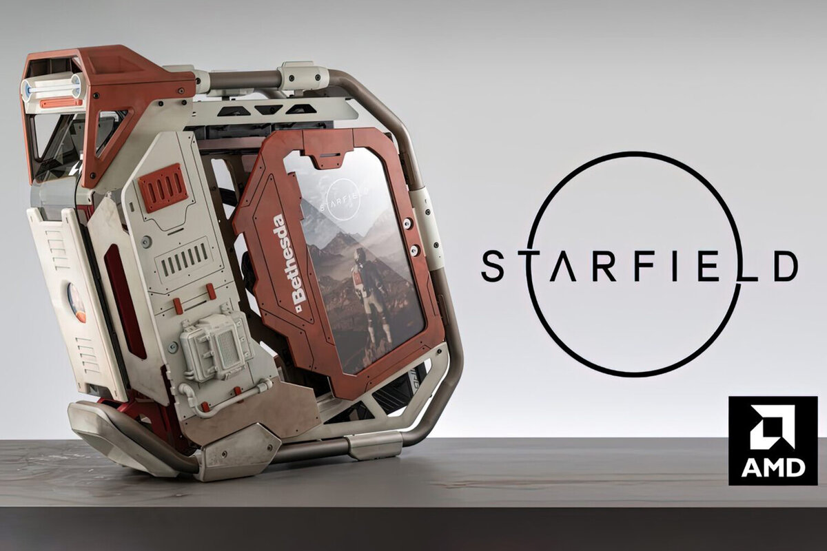 Энтузиаст создал игровой компьютер, навеянный игрой Starfield | Geek | Дзен