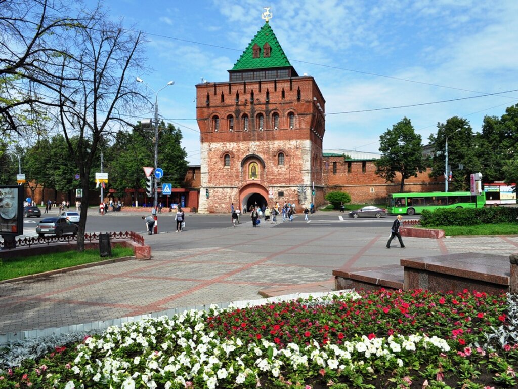 Дмитриевская башня Нижегородского Кремля.