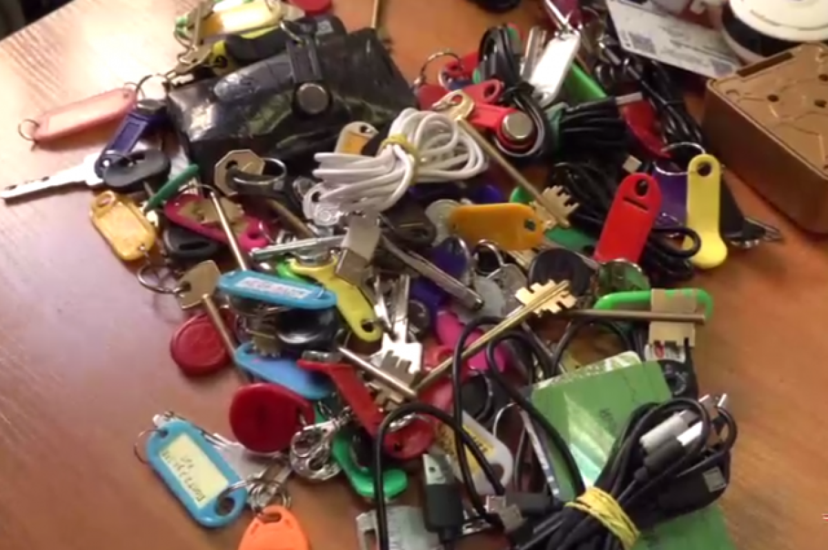    Приготовленное для краж «оборудование».