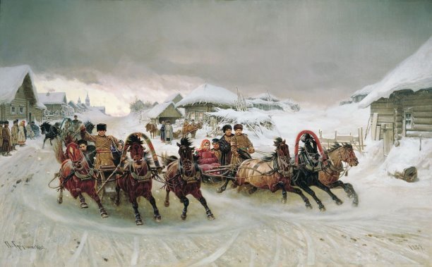 П.Н. Грузинский Масленица 1889. Источник: https://vk.cc/cvkKbu