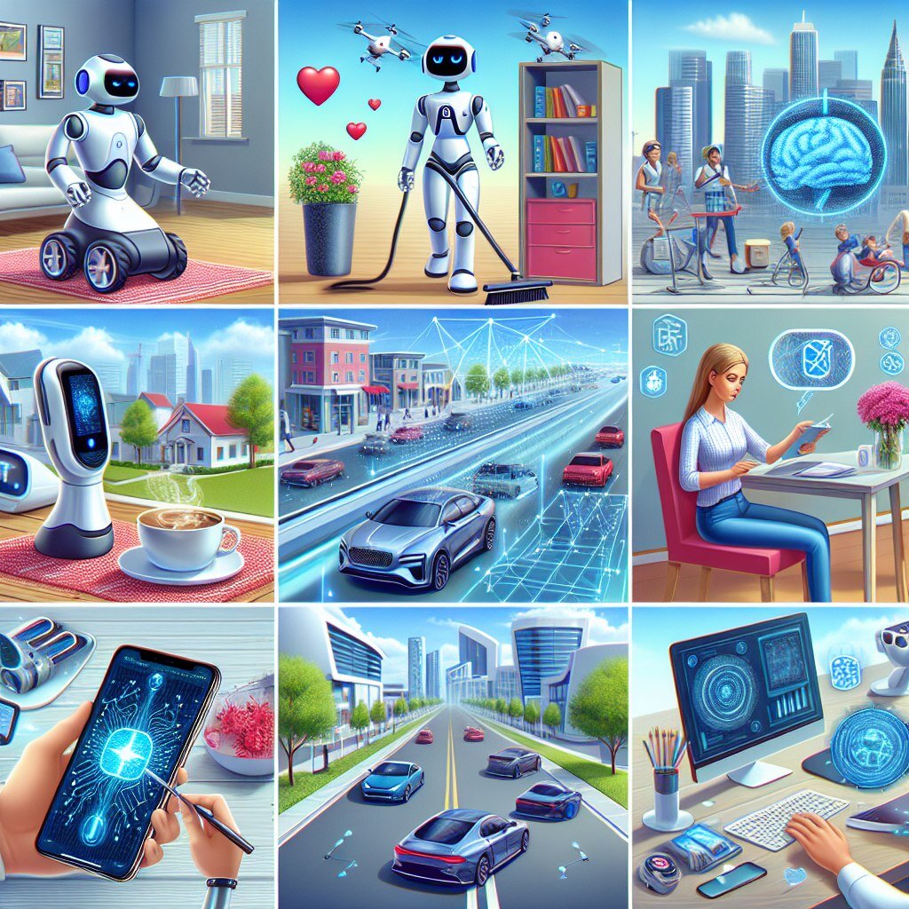 
**Вступление:**
В последние годы искусственный интеллект (ИИ) перестал быть лишь темой научно-фантастических романов и стал реальностью, проникающей в каждый уголок нашей жизни. От простых повседневных задач до сложных промышленных процессов, ИИ не только упрощает наши действия, но и открывает новые горизонты возможностей. Давайте рассмотрим, как именно искусственный интеллект меняет наш мир.

**Текст статьи:**

*Персонализированный опыт в интернете*
Каждый раз, когда вы пользуетесь поисковой системой, социальной сетью или интернет-магазином, ИИ анализирует ваши предпочтения и предлагает контент, который, как предполагается, будет вам интересен. Например, рекомендательные системы Netflix используют ИИ для предложения фильмов и сериалов, а Spotify подбирает музыкальные плейлисты, исходя из ваших предыдущих прослушиваний.

*Умные дома и IoT*
Искусственный интеллект также играет ключевую роль в развитии концепции "умного дома". Устройства, такие как термостаты Nest и голосовые ассистенты, такие как Amazon Alexa, используют ИИ для обучения и оптимизации работы в соответствии с вашими привычками и предпочтениями, делая жизнь более комфортной и энергоэффективной.

*Здравоохранение*
В медицине ИИ помогает в диагностике заболеваний, анализе медицинских изображений и предсказании течения болезней. Инструменты, такие как Google's DeepMind, уже демонстрируют способность обнаруживать определенные заболевания глаз лучше, чем опытные врачи.

*Транспорт*
Автономные автомобили – это, пожалуй, одно из самых обсуждаемых применений ИИ. Компании, включая Tesla, Waymo и Uber, интенсивно работают над созданием транспортных средств, которые могут безопасно передвигаться без вмешательства человека, что может радикально изменить наше представление о вождении и транспортных системах.

*Финансовый сектор*
ИИ также преобразует финансовый сектор, предоставляя инструменты для борьбы с мошенничеством, автоматизации торговых процессов и персонализации финансовых услуг. Робо-консультанты, такие как Betterment и Wealthfront, используют алгоритмы для управления инвестициями клиентов с минимальными затратами.Искусственный интеллект уже не просто технология будущего — он активно формирует настоящее, внося изменения в самые разные аспекты нашей жизни. От персонализированных рекомендаций в интернет-магазинах до умных домов, которые обеспечивают комфорт и безопасность, AI становится незаметным, но неотъемлемым помощником.

В медицине AI помогает спасать жизни, предсказывая заболевания на ранних стадиях и помогая в разработке новых лекарств. В образовании он предлагает индивидуализированные учебные планы и помогает студентам осваивать сложные концепции. В бизнесе AI оптимизирует рабочие процессы, повышает эффективность и открывает новые возможности для роста.

Однако важно помнить и о вызовах, которые несет с собой широкое внедрение искусственного интеллекта. Вопросы конфиденциальности, безопасности данных, этические дилеммы и потенциальное увеличение безработицы из-за автоматизации требуют внимательного рассмотрения и разработки соответствующих политик.

В конечном счете, будущее искусственного интеллекта и его влияние на нашу жизнь зависят от того, как мы будем его использовать и контролировать. Сбалансированный подход, в котором технологический прогресс сочетается с учетом человеческого фактора, может привести к созданию более умного, безопасного и удобного мира для всех нас.