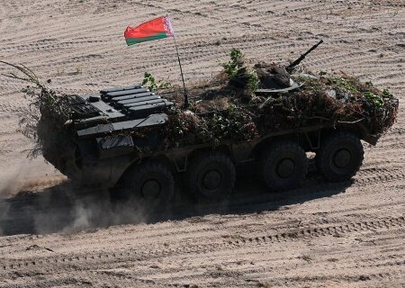    Белорусские войска проходят проверку боевой готовности