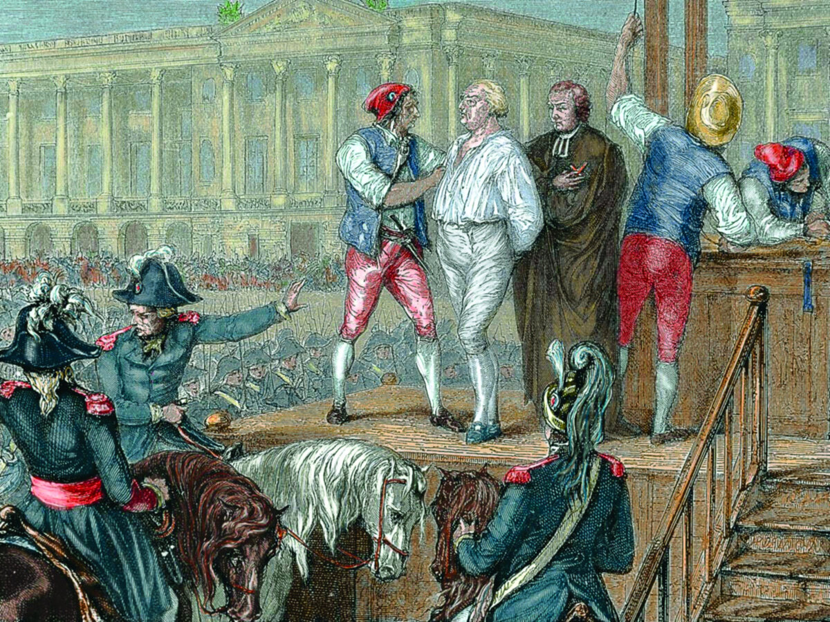 Казнь французского короля Людовика XVI, 21 января 1793 года