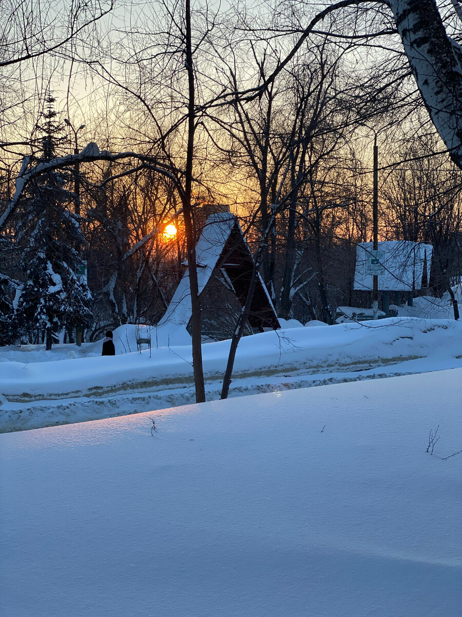 Космический закат