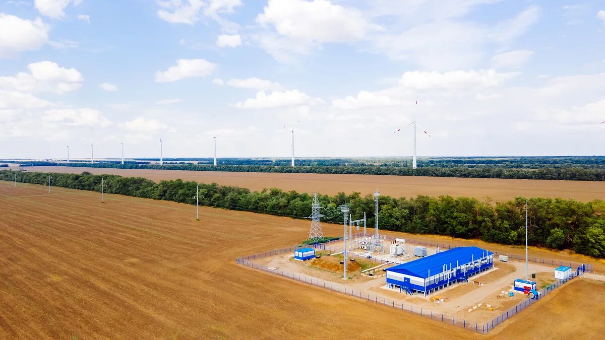 Труновская ветроэлектростанция (Источник: пресс-служба Росатома)