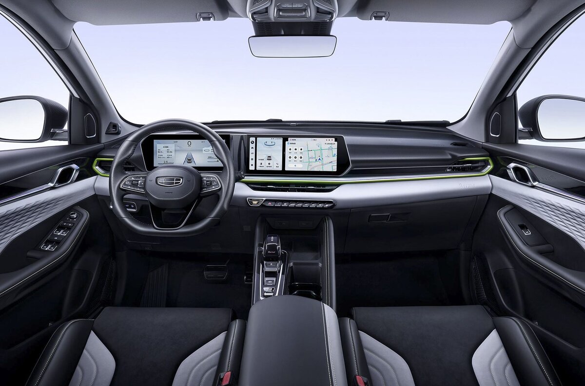 Интерьер Geely Coolray 