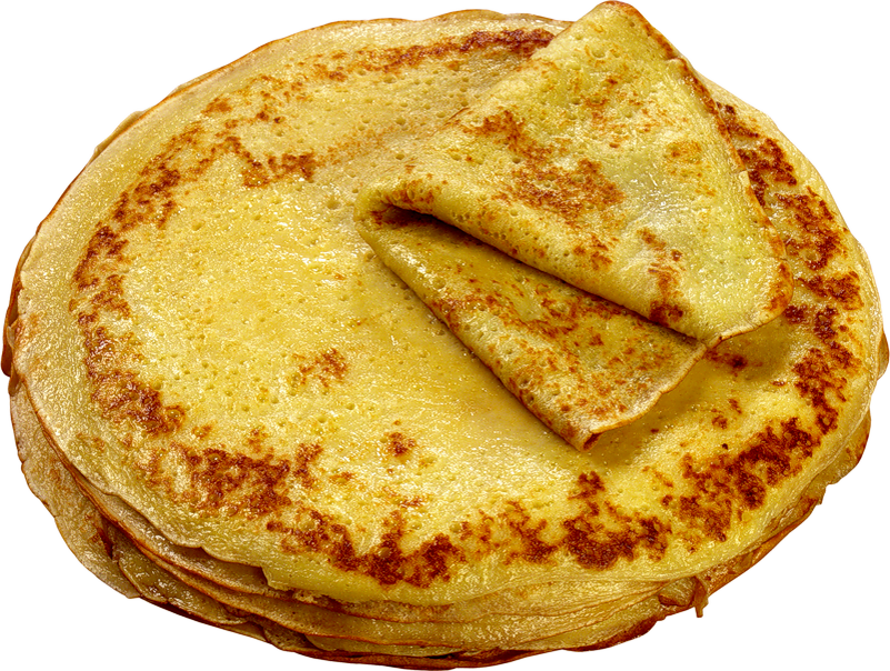 Аппетитные  тонкие блины