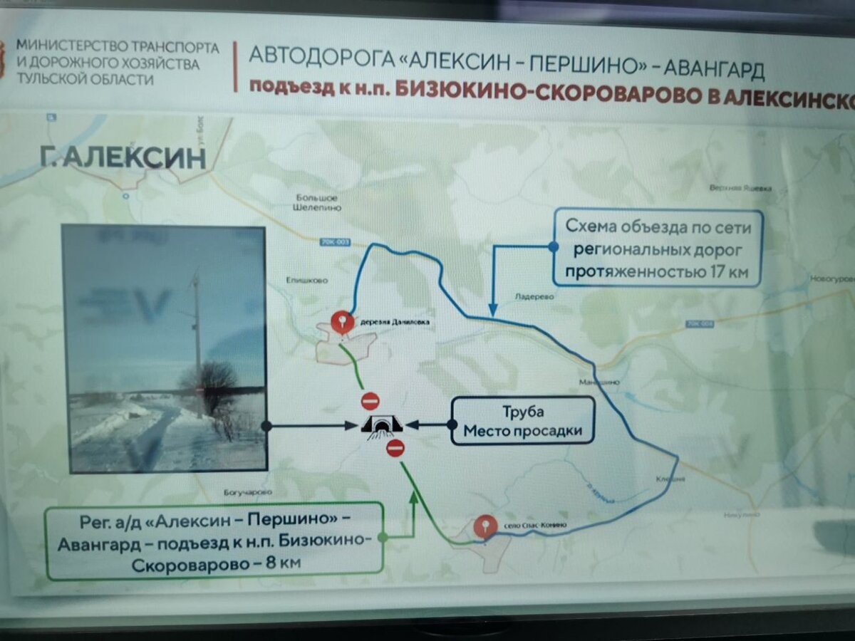 В Алексинском районе из-за разрушения водопропускной трубы перекрыли дорогу  | Myslo.ru | Дзен