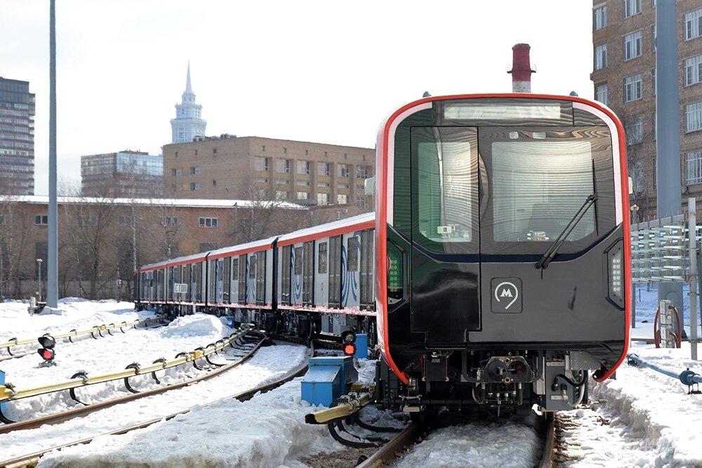    Запуск поезда Москва-2024. Фото:  АиФ/ Эдик Кудрявицкий.