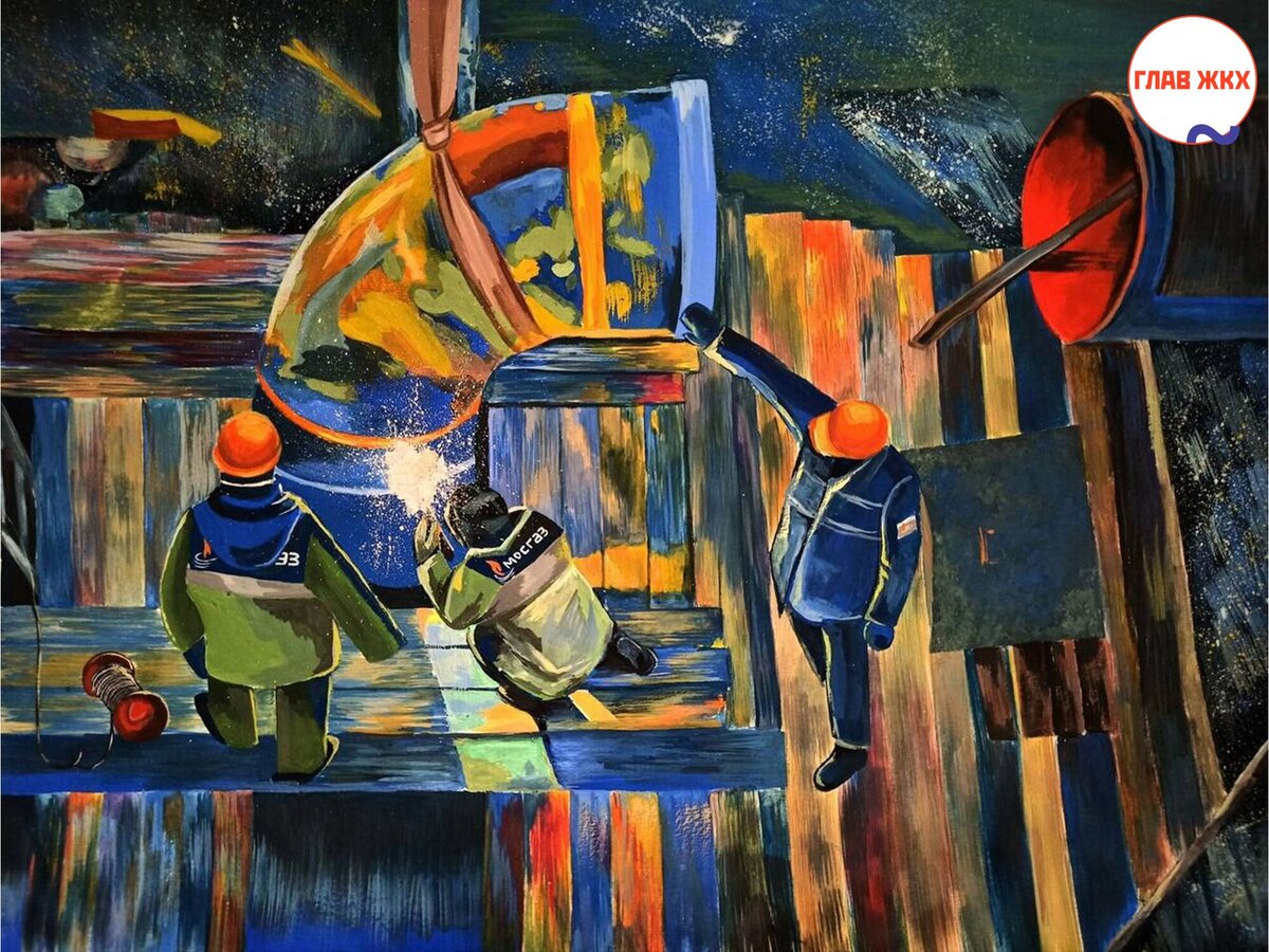 Завершился конкурс детского рисунка АО «МОСГАЗ» 