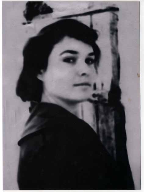 Галка после 8-го класса. Фотографировал и делал фотографию брат Виктор